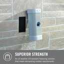 VELCRO Brand Extreme Outdoor Double Sided Mounting Tape Holds up to 15 Pounds on Brick or Other Rough Surfaces UV and Weather Resistant 14Ft Heavy Duty Roll