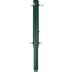 12.5"-24" Adjustable Artificial Christmas Tree Stand Riser Height Extender Fits 0.5-1.4 Inch Tree Poles Make Taller for 4.5-7.5 Feet Artificial Trees(Green)