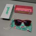 goodr Polarized Aviator Sunglasses, Large Sized (Mach G), UV400 Protection, No Slip, No Bounce, Red