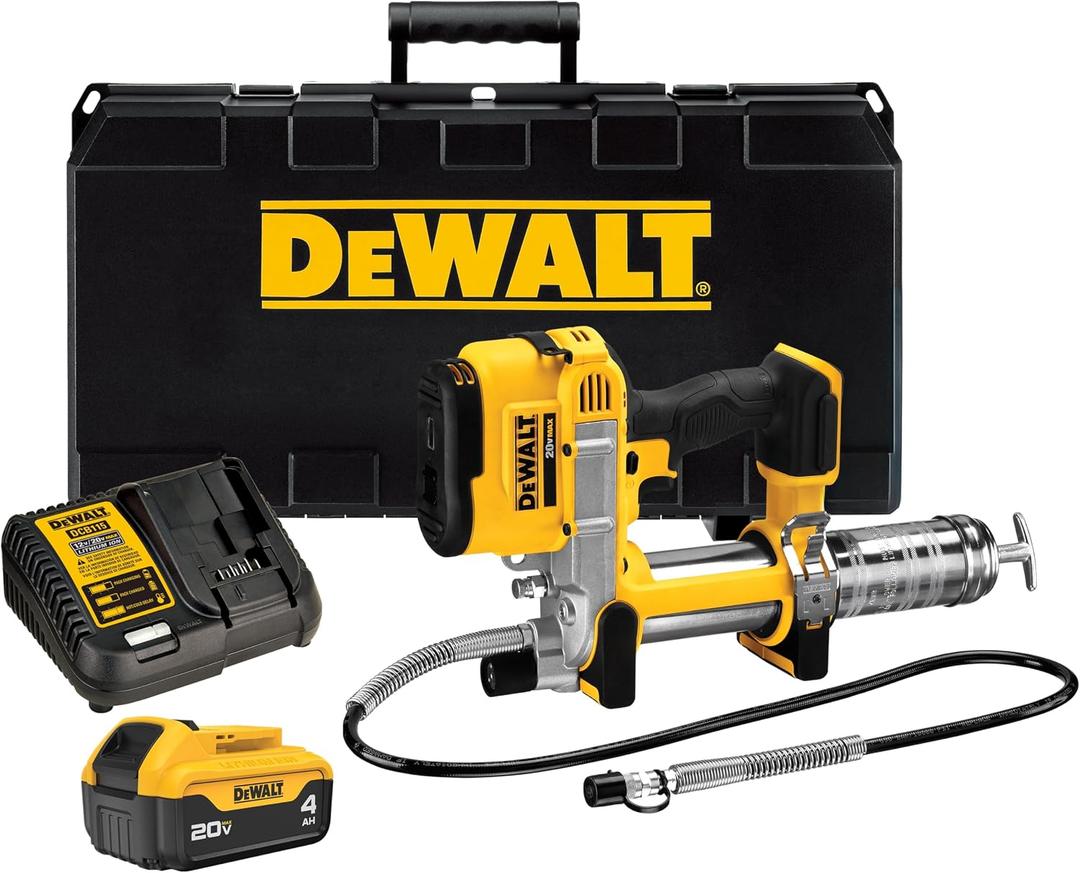 DEWALT 20V MAX Grease Gun with Battery and Charger (DCGG571M1)