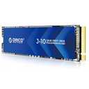 ORICO NVMe SSD 1TB M.2 with Heatsink, Up to 3100MB/s PCIe Gen3x4 2280 Internal Solid State Drive, SLC Cache 3D NAND, Compatible with Laptop and PC Desktops J10