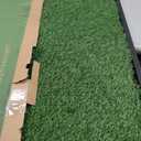 LOOBANI Large Dog Grass Pad with Tray - 41x27in for Balcony Apartment