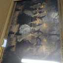 Vintage Gold Framed Halloween Wall Art, Witch Coven Pictures Wall Decor