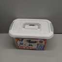 ODELA Genius Suckers 155Pcs Suction Toy Kids Sensory Toys  Baby Toy Suckers Building Toys  STEM Development Sucker Toys for Kids  Colorful Suction Toy for 3 Year Olds  Interactive Bath Toy Set