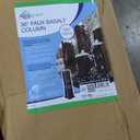 Aquascape Faux Basalt Column Landscape Fountain Kit with AquaBasin and Pump, Set of 3 Columns, 78366