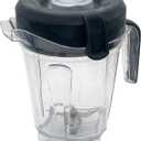 Replacement pitcher 64oz Low-Profile Blender Containers with Cross Blade and tamper,Pitcher Compatible with Vitamix Classic G/C/Commercial/Explorian series blenders: 5200, 6300, 7500.E310/E320