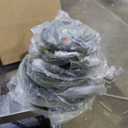 Fitvids Olympic Cast Iron 1-Inch Weight Plate for Strength Training & Weightlifting Home Gym, 2.5/5/10LB (Pairs)