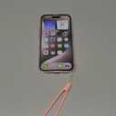 Dummy Fake Phone Model, Looks Like The Real Phone Dummy Compatible with Phone 15, Prank Stuff Decoy Pear Non-Working Toy Phone 15 for Kids Pink (Rainbow Front)