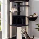 Gitelsnour Corner Cat Tree Tower with All Sisal Scratching Posts GCT025G