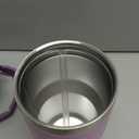 Stanley IceFlow Flip Straw Tumbler with Handle 20 oz | Twist On Lid and Flip Up Straw | Leak Resistant Water Bottle | Insulated Stainless Steel |BPA-Free | Lilac