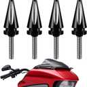 Motorcycle Windshield Bolts, Black Fairing Bolts Windscreen Screws Compatible with Road Glide 2015-2024 Fairing Windshield Trim Screw