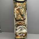 Tivor 15 Way Golf Cart Bag Silent T-Lock,Dividers,Camo Pink Black