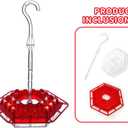 Hummingbird Feeder,2025 Premium Ant & Bee Proof Hummingbird Feeder - 32-Port Clear Nectar Reservoir, Easy Clean Hanging Design, Leak-Proof Outdoor Garden Decor, (2, Blue)