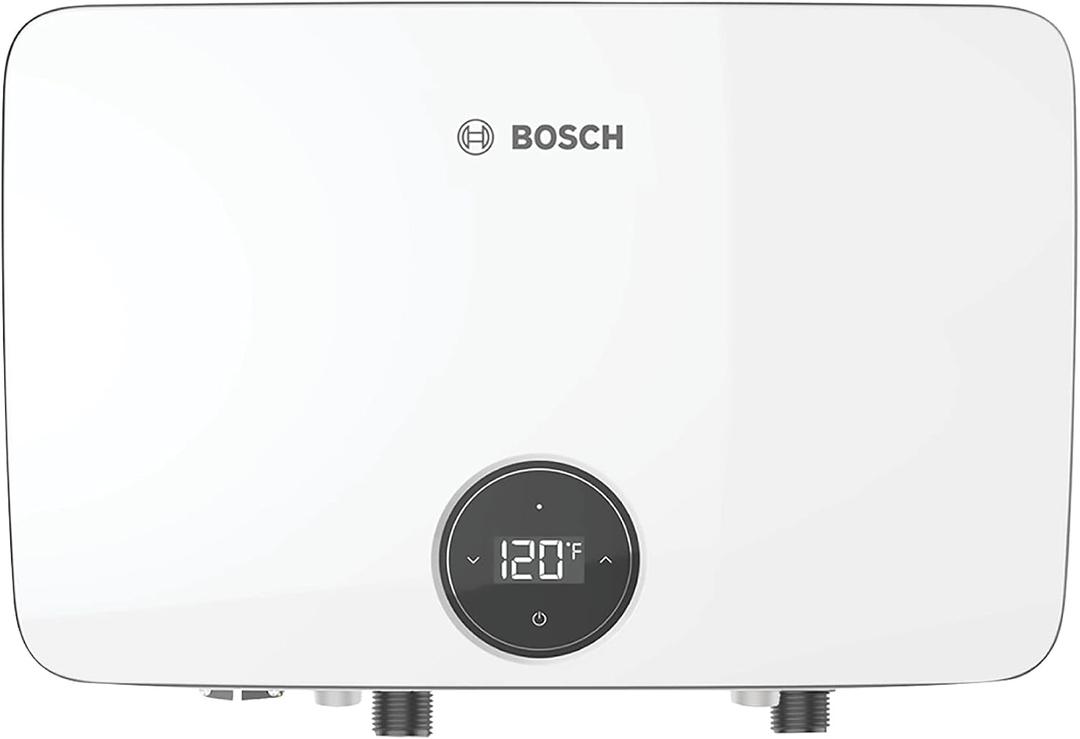 Bosch Thermotechnology Tronic 6100 Electric Tankless Water Heater, 18 kW, White