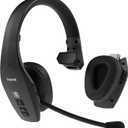 BlueParrott S650-XT Bluetooth Wireless Headphones 96% Noise Canceling Over Head Trucker Headset with Mic, 2-in-1 Convertible Stereo to Mono with ANC, IP54-Rated Protection, 36 hrs. Talk Time, Black