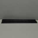 LONTAN 1 Pair Soft Close Drawer Slides 12 Inch Black Side Mount Heavy Duty Drawer Glides 9.76" Extension 3 FOLD Ball Bearing Cabinet Rails 100 LB Capacity