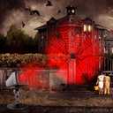 Minetom Halloween Projector Lights Outdoor, Dynamic Spider Projector Halloween, Waterproof Halloween Light Projector Landscape Lights for Outdoor Indoor, Home, Yard, Patio, Garden, Party Decor