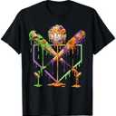 Baseball Drip For Boys Ice Cream Drip Halloween Youth Boys T-Shirt, Size M