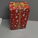 Christmas Village Snow Globe Lighted Christmas Tree and Village Scene, Musical Snow Water Lantern Swirling Glittering Home Decoration and Gift, Battery Operated or USB Powered