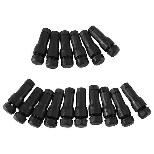 18 Sets of Wire Quick Connectors Garden Lights Twisted Low Voltage Puncture Splitter No Stripping Welding Cable