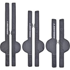 LEOFISHING Portable Fishing Rod Case Folding Fishing Pole Bag Fishing Pole Tackle Protective Cover Case Fishing Spinning Rod Bag Special Design for Fishing Poles with Reels 3 Size (Big)