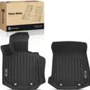 YHTAUTO Floor Mats Compatible with BMW Z4 M40i 2020-2025, Z4 sDrive30i & Toyota GR Supra, TPE All Weather Car Mats Waterproof Anti-Slip Odorless Floor Liner, Interior Car Accessories Front Liner