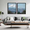 24x30 Poster Frame, Black 24 x 30 Frame for Horizontal or Vertical Wall Mounting, 1 Pack
