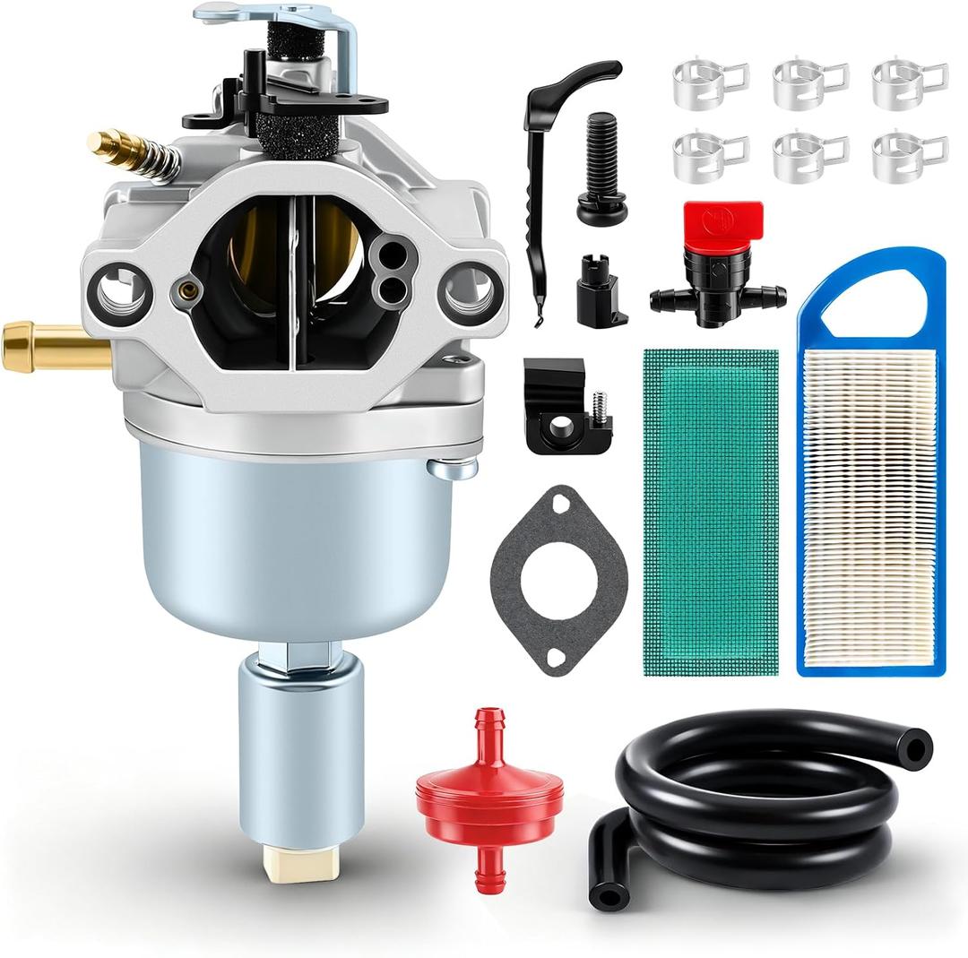 Carbhub 791858 Carburetor Replacement for 792358 791858 794572 799727 698620 793224 697190 697141 14hp 15hp 16hp 17hp 17.5 HP 18hp Craftsman Lawn Tractor Mower with Air Fuel Filter