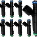 2005-2007 Fuel Injectors 8PS Fit for Ford F150 F250 F350 Super Duty Expedition, for Lincoln Navigator Mark LT 2005-2007 V8 5.4L Replace 5C3Z9F593DA
