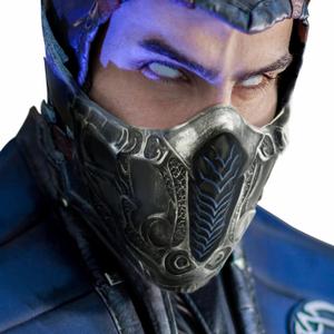 VZQI Combat Mask Scorpion Sub-Zero Mask Halloween Game Cosplay Costume Mens