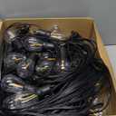 Outdoor String Lights Patio LED Light Outside - 60M IP65 Waterproof 58+2 S14 LED 200ft Porch Lighting