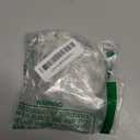 PATIKIL M8x30mm White Nylon Bolts Plastic Nuts Full Thread Head Screws, 24 Pcs