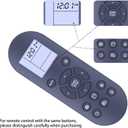 New Replacement Remote Control Compatible for Eufy RoboVac 11S, 11S Plus, 12, 15T, 30 Robot Vacuum Cleaner