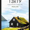PEALSN 13x19 Picture Frame Black, Poster Frame for Wall Mounting Display Horizontally or Vertically Hanging, 1 Pack