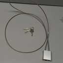 BOZZYS Cable Lock with 3 Keys | L 6.56ft(2m),D 1/6in(4mm) Adjustable Steel Cable Padlock | Aluminum Locks for Bikes, Gate, Lockers & Outdoor Gear | Weatherproof& Silver