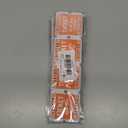 Pack of 4 L LIKED 200 Raffle Tickets, 50/50 Double Roll Tickets for Event, Raffles, Carnival, Door Prizes and Class Reward (Orange)