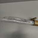 Hicarer 2 Pcs Door Drip Cap Anodized Aluminum Weather Stripping Overall Height 1-1/2 Inches Overhead Rain Top Drip Guard Edge Door Window Deflector Home Top Weatherstrip (40 Inch,Silver)