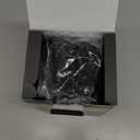 Alarm Clock Speaker Wireless Charger, Digital Alarm Clocks Bedrooms Bluetooth, Alarm Clock Dimmable Light Bedrooms Dual Alarm Snooze Dimmer 12 24H RGB Night Light Bluetooth USB AUX, Black