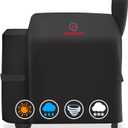 Comnova Grill Cover for Traeger Pro 34 & 780 Series - 600D Wood Pellet Smoker Cover for Traeger Waterproof & Heavy Duty, Premium Pellet BBQ Cover for Treager Pro 34, Pro 780, Texas, Z Grills and More