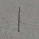 Rui Smiths Pro Cuticle Pusher with 2 Ends - Stainless Steel Manicure Tool - Style 106
