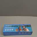 Greatever Dry Snorkel Set,Panoramic Wide View Anti-Fog Scuba Diving Mask,Professional Snorkeling Gear for Adults Kids (Large, Purple)