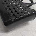 iDesign Portable Plastic Shower Tote Caddy with Handle for College Dorm or Bathroom - Black - Made in USA