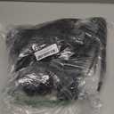 12 Pcs Black Roses Artificial Flowers with Long Stem, Faux Silk Rose Bouquet Realistic Lifelike Fake Floral Bundles for Halloween Valentine's Day Wedding Party Table Centerpiece Decor, Small