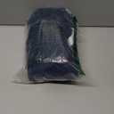 Wrap Around Dust Ruffle Bed Skirt - Navy Blue - for King Size Beds with 18 Inch Drop - Elastic Strap - Adjustable Pleated Bedskirt with Brushed Fabric and Wrinkle Free - for Women, Men, Kids & Teens