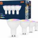 Loopo Tuya Zigbee Smart GU10 LED Light Bulbs 4 Pack