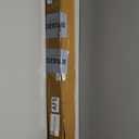 Closet Rail Hanging Closet Rod, 41" Any Angle Clothes Hanging Rail Under Stairs Storage Sloped Ceiling Mount Clothes Rod for Under Stairs Attic Bedroom Wall Mount(White)