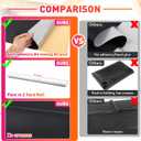 Self-Adhesive Marine Vinyl Faux Leather: Meneng 2 Yard Roll Heavy Duty Boat Seat Vinyl - Waterproof & Scratch-Resistant for Marine Upholstery - Leather Repair Patch for Furniture Sofa Couch