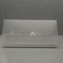 Briwooody Sneeze Guard for Counter Acrylic with Anti-slip Pads for Catering, Buffets, Restaurants, 23.62 x 12.2 x 9.45 Inches