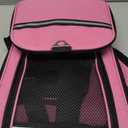 Soundy Dog Carrier Cat Carriers Airline Approved Pet Carrier for Small Medium Dogs Cats Under 15Lbs Puppies Collapsible Soft Sided TSA Travel Puppy Carrier Bag (Medium, Pink) (17.0"L x 11.0"W x 11.0"H)