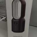 let'me 13 Inch Desk Fan, Bladeless Table Fan, 106 Oscillating Fan Touch Control with 3 Speeds and Night Light, Small Quiet Desk Fan for Personal, Office, Nightstand (grey)